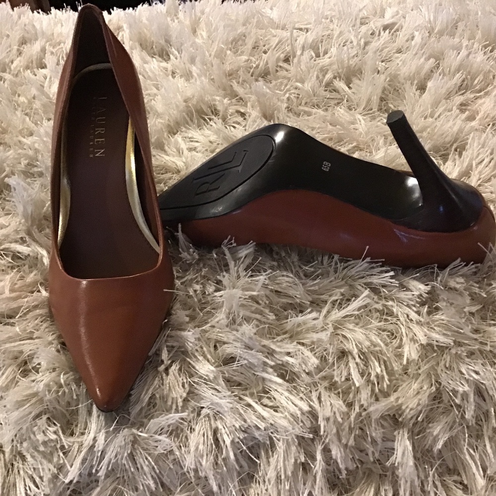 Ralph Lauren size 6.5 never worn high heel shoes